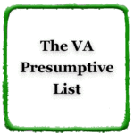 The VA Presumptive List (Video)