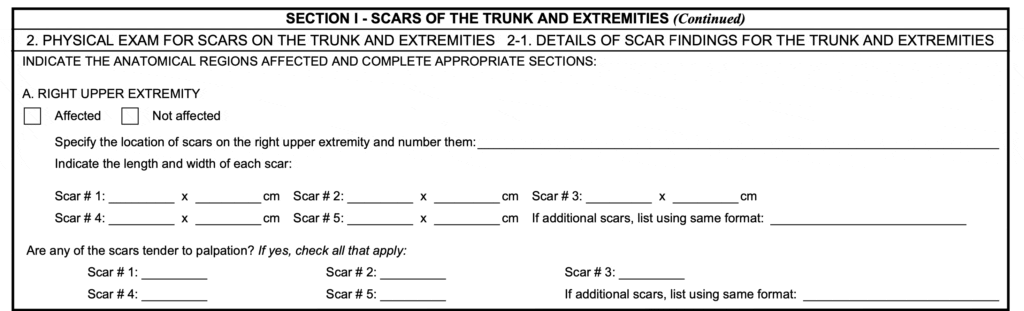 Scar DBQ