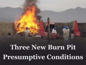 Burn Pit Presumptive Conditions